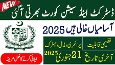 District and Session Court Killa Abdullah Jobs 2025
