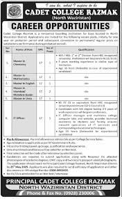 🎖️ Cadet College Karachi Jobs 2025 for Non-Teaching Staff – Latest Opportunities