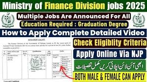 Finance Department KPK Jobs 2025