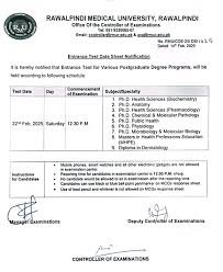 Rawalpindi Medical University (RMU Jobs 2025: Your Complete Guide to Apply Online š„ 2 Rawalpindi Medical University